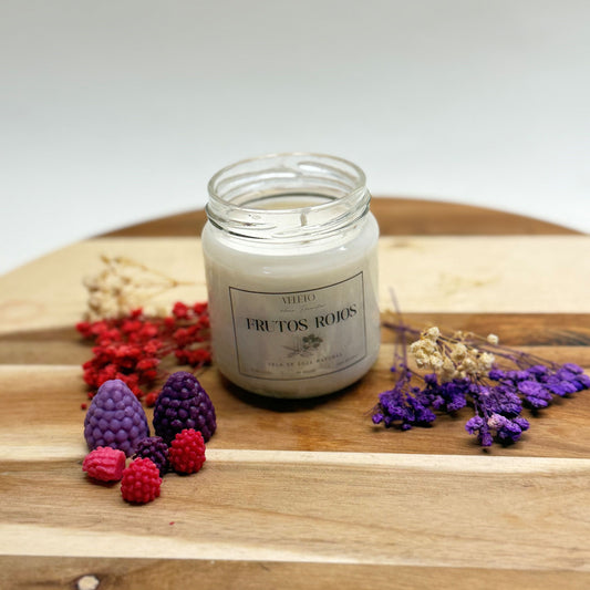 Vela Aromática Frutos Rojos