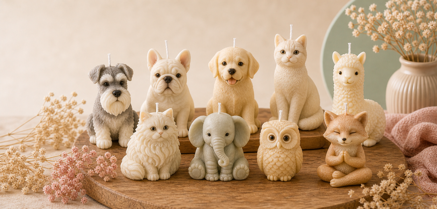 Velas Decorativas de Animales
