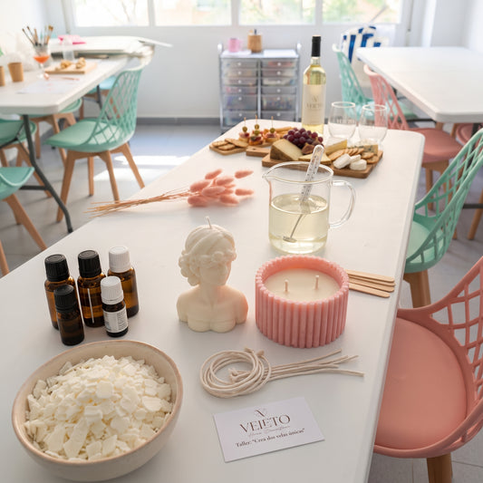 Taller de Velas, vino & Cera