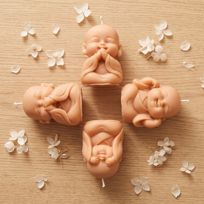 Velas Budas - Set de 4