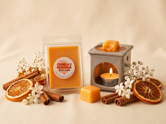 Wax Melts Tableta - Canela y Naranja