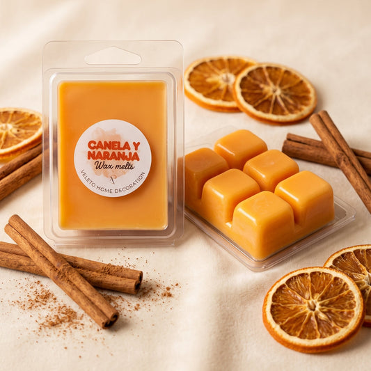Wax Melts Tableta - Canela y Naranja