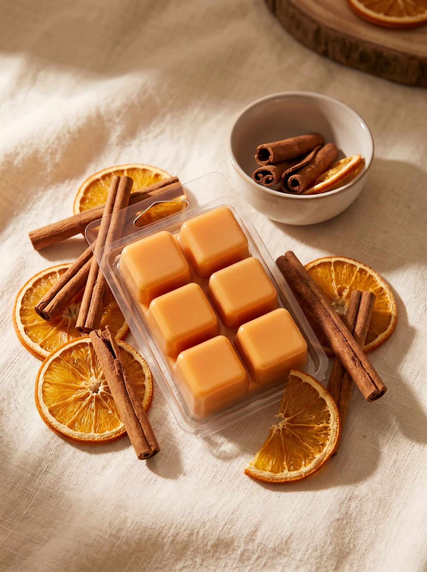 Wax Melts Tableta - Canela y Naranja