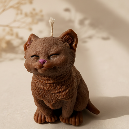 Vela Gato Peludo