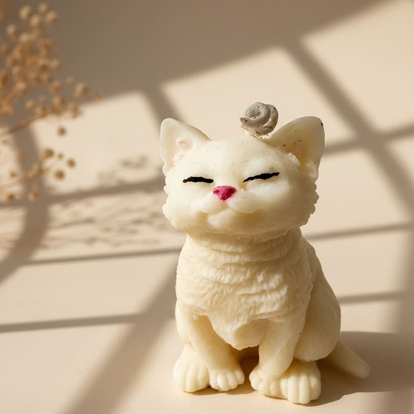 Vela Gato Peludo