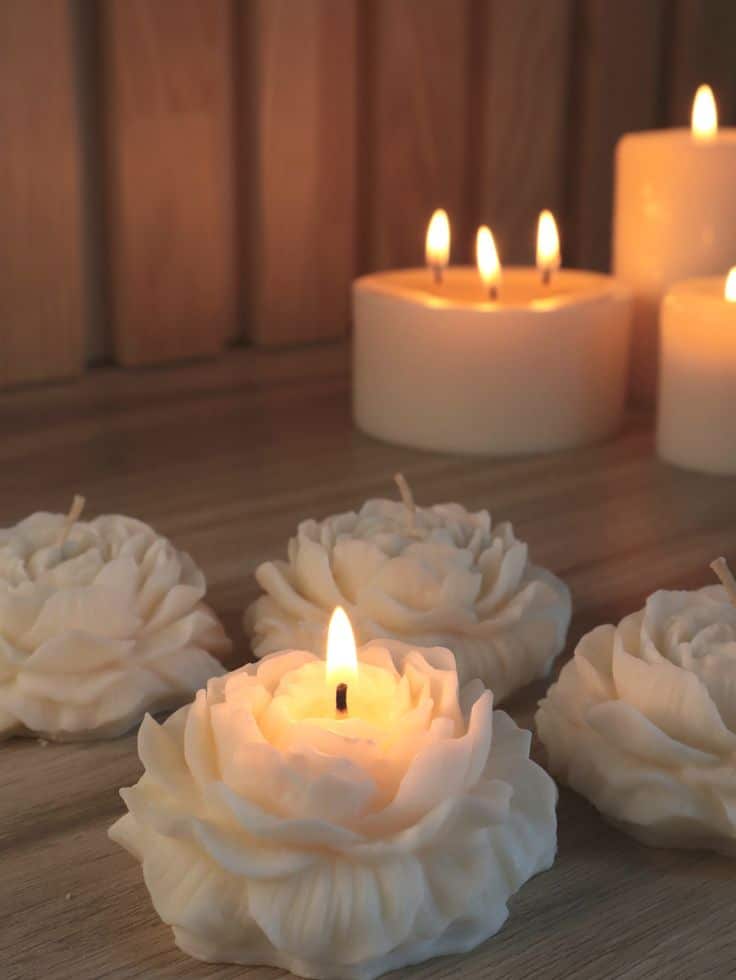 Experiencia sensorial con velas